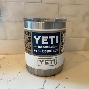 Yeti Rambler 10 oz lowball - brand new
